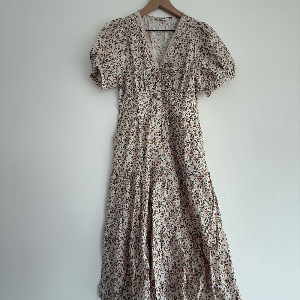 Floral V-Neck Dress